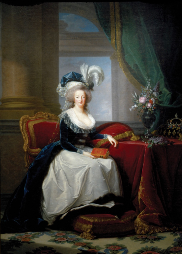 portrait of Marie Antoinette 